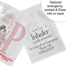 Load image into Gallery viewer, Choose to have emergency contact and dose information on the back.
