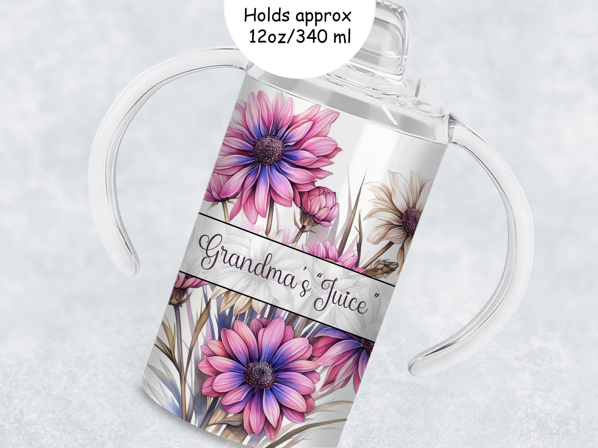 Holds approximately 12oz/340ml of liquid
