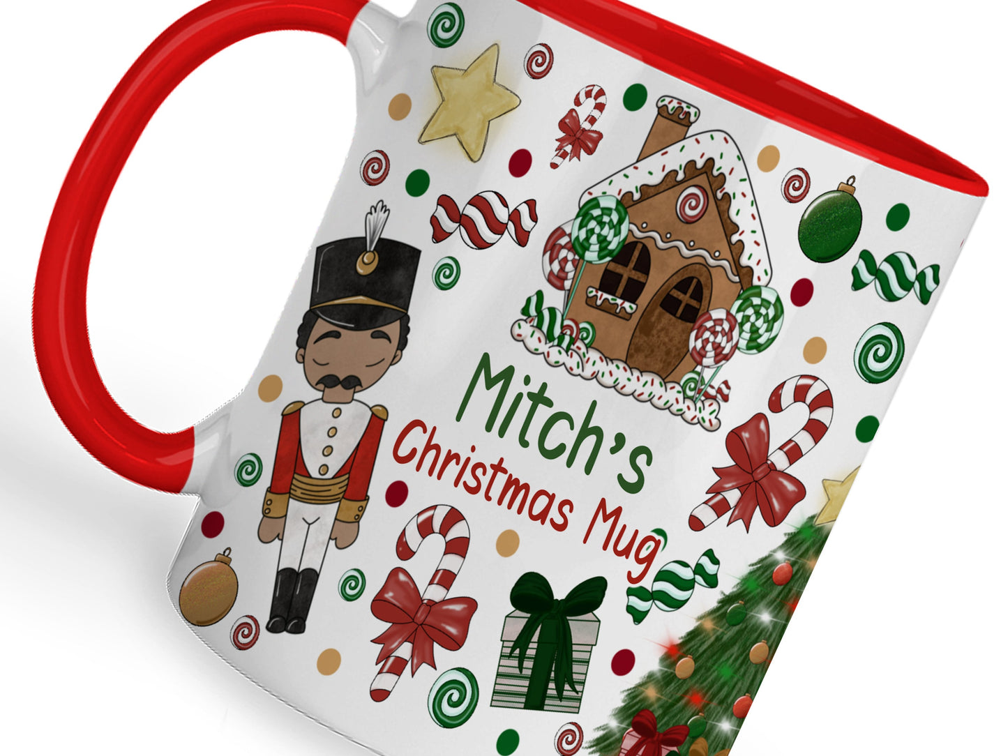 Personalized Christmas Mug: Festive Hot Chocolate Gift