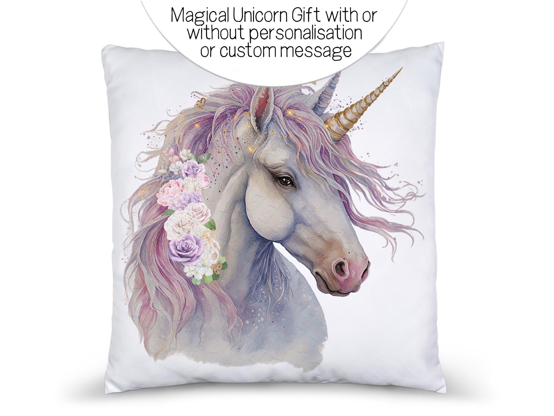 Magical Unicorn Gift with or without personalisation or custom message.
