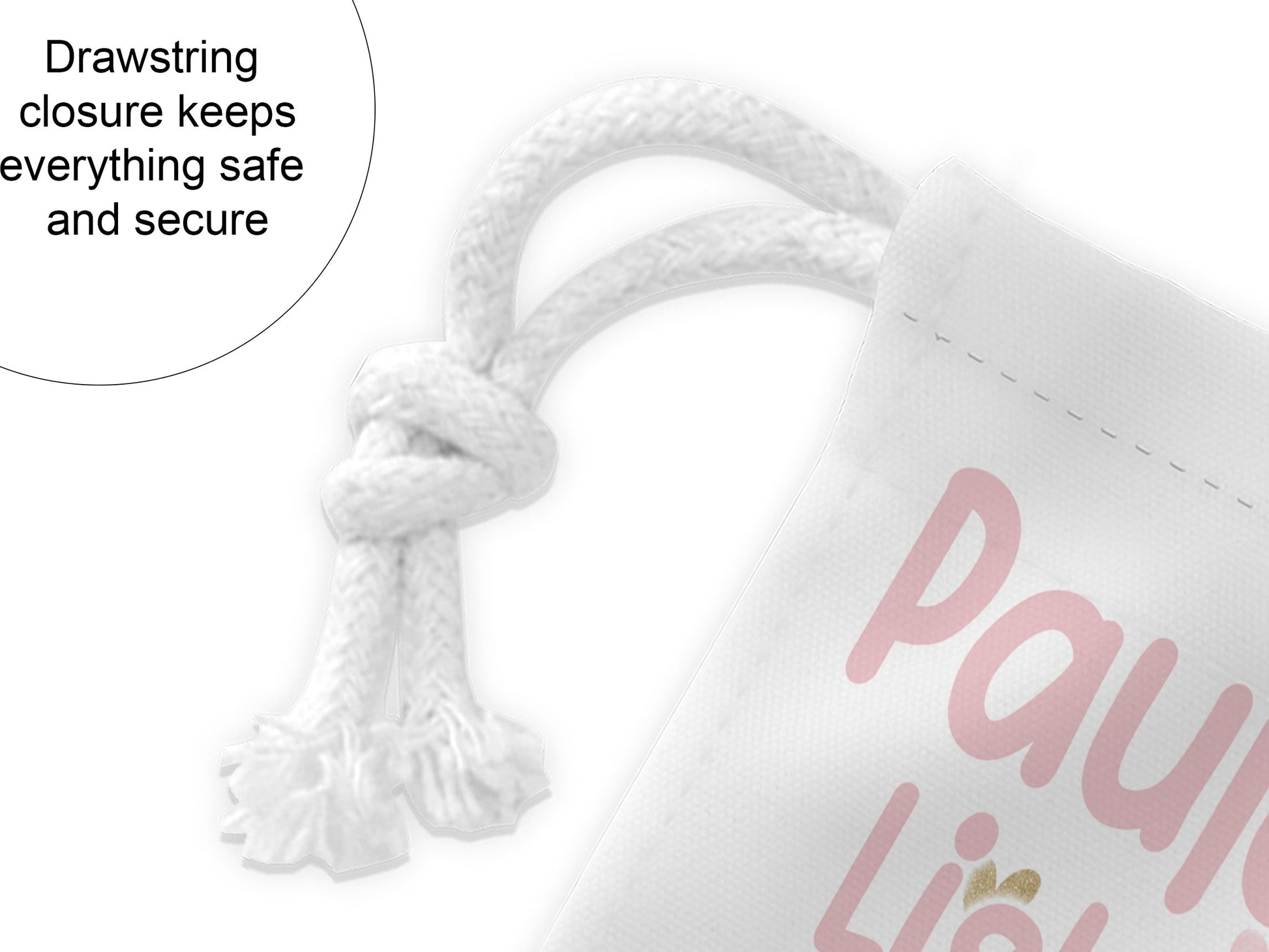 Drawstring closure keeps everything safe and secure. No more hunting through bags for stray inhalers.
