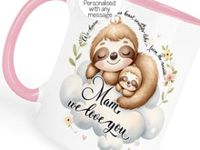 Load image into Gallery viewer, Personalised with any message or title. As shown in image Mam, we love you
