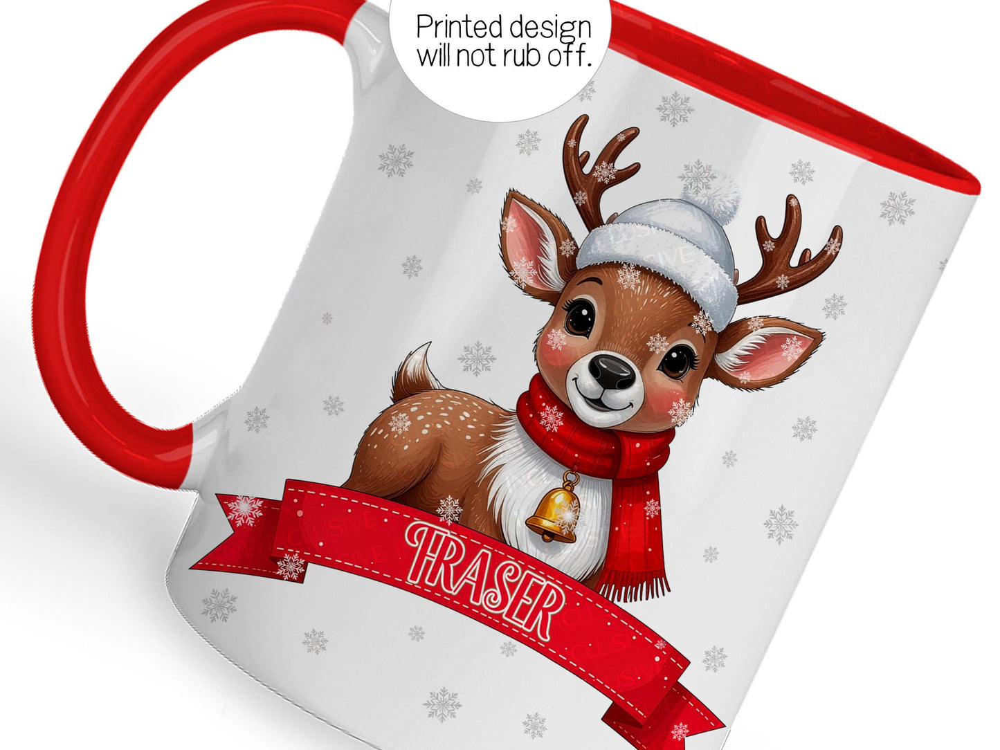 Printed design will not rub off, meaning you can use year after year
