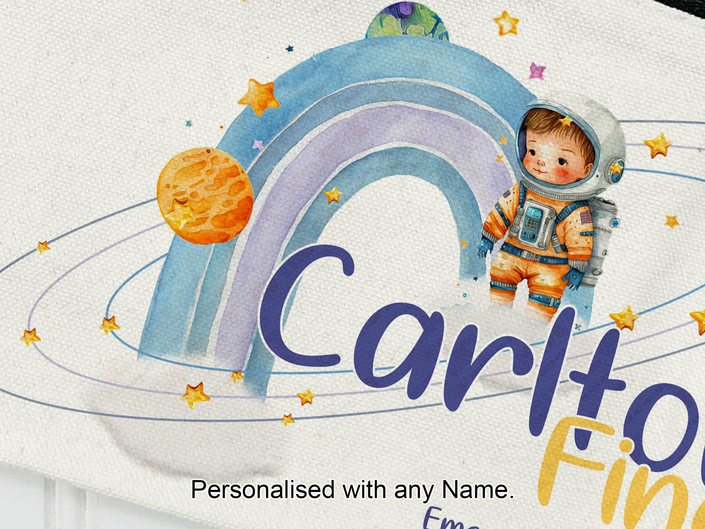 Personalised with any name.
