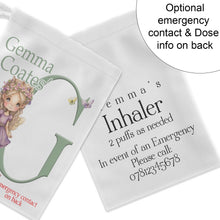 Load image into Gallery viewer, Emergency Contact details and usage instructions can be added to the bag for ease of use when needed
