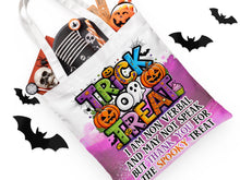 Load image into Gallery viewer, Beautifully crafted Large polyester bag with lots of room for yummy treats.
