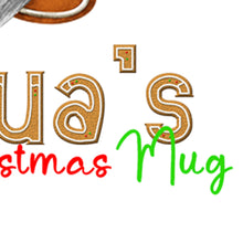 Load image into Gallery viewer, Personalised Gonk Mug: Hot Chocolate Cup for Christmas Eve Box, Custom Secret Santa Gifts
