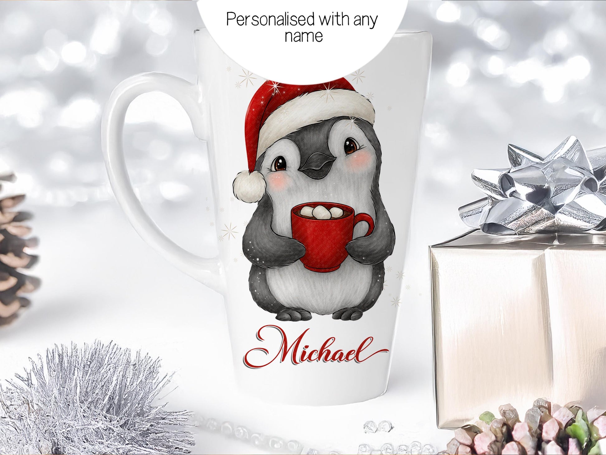 Personalised with any name.