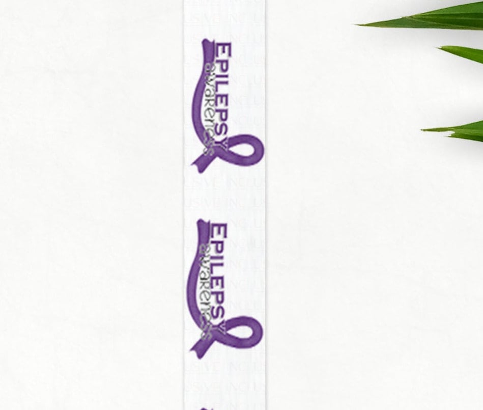 Epilepsy Lanyard wellbeing awareness gift for chronic illness, Optional in case of emergency card