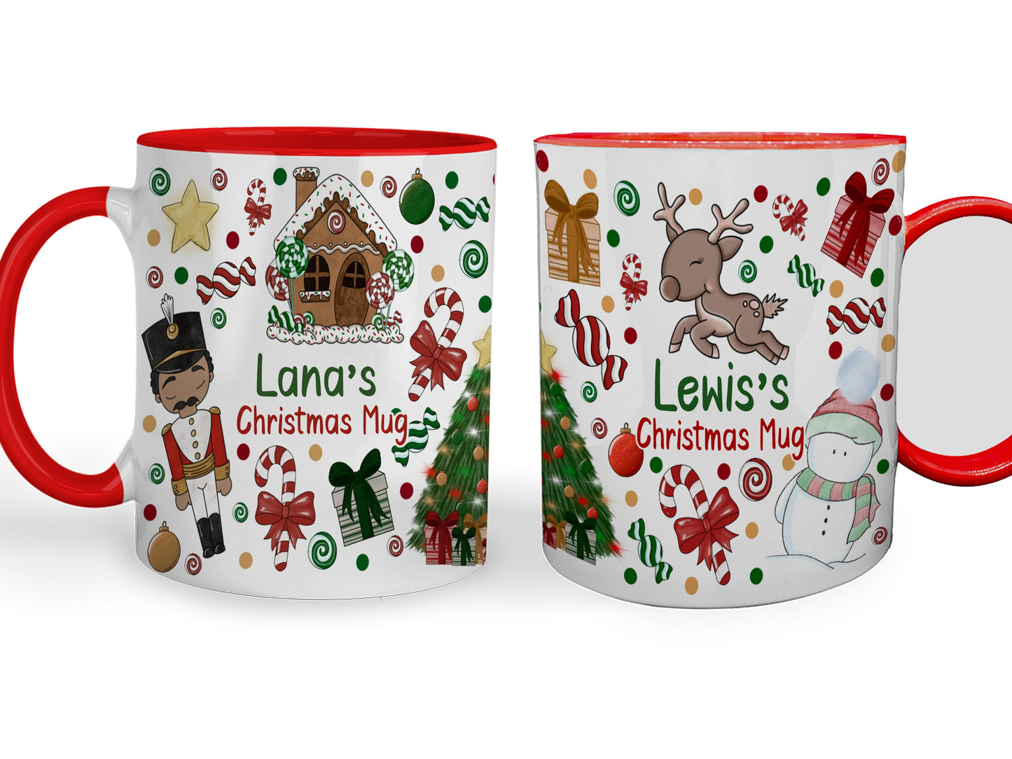 Choose from a standard ceramic mug or a lightweight shatterproof mug for kids or people with reduced grip