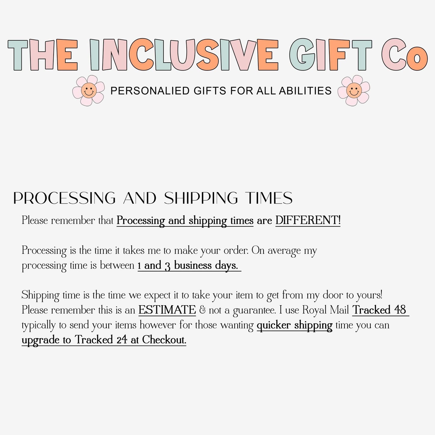 Processing is the time it takes me to make your order. Shipping time is the time we expect it to take your item to get from my door to yours! All process and shipping times are clear on the listing at the time of order