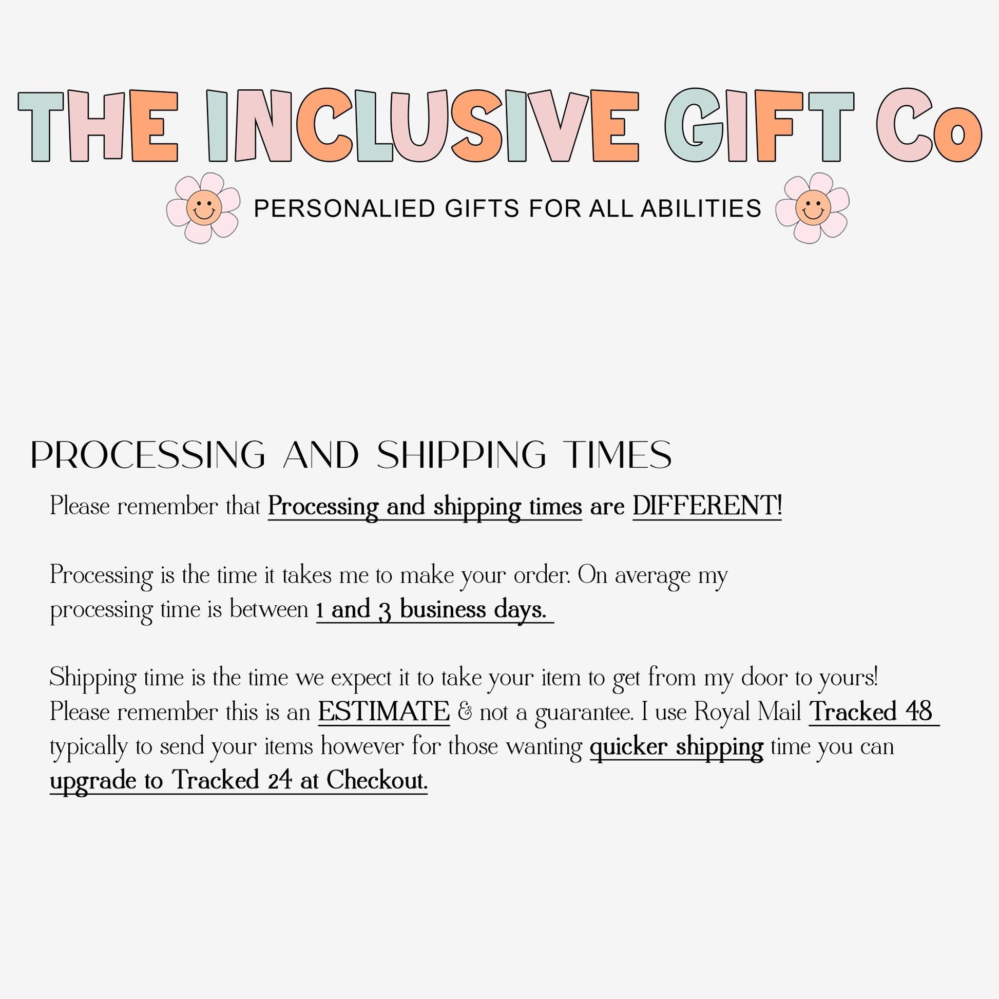 Processing is the time it takes me to make your order. Shipping time is the time we expect it to take your item to get from my door to yours! All process and shipping times are clear on the listing at the time of order