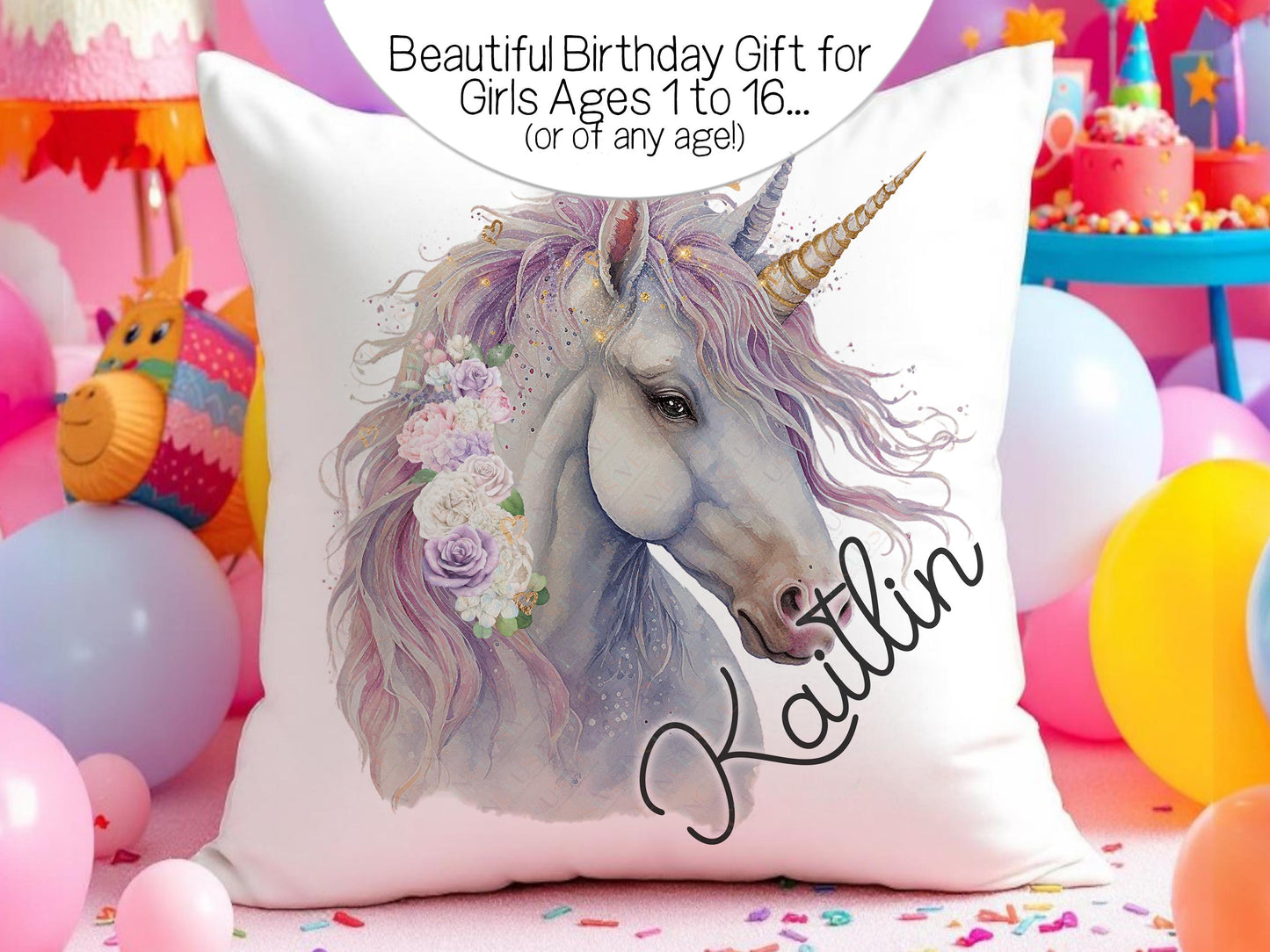Beautiful Birthday Gift for Girls Ages 1 to 16... or of any age!