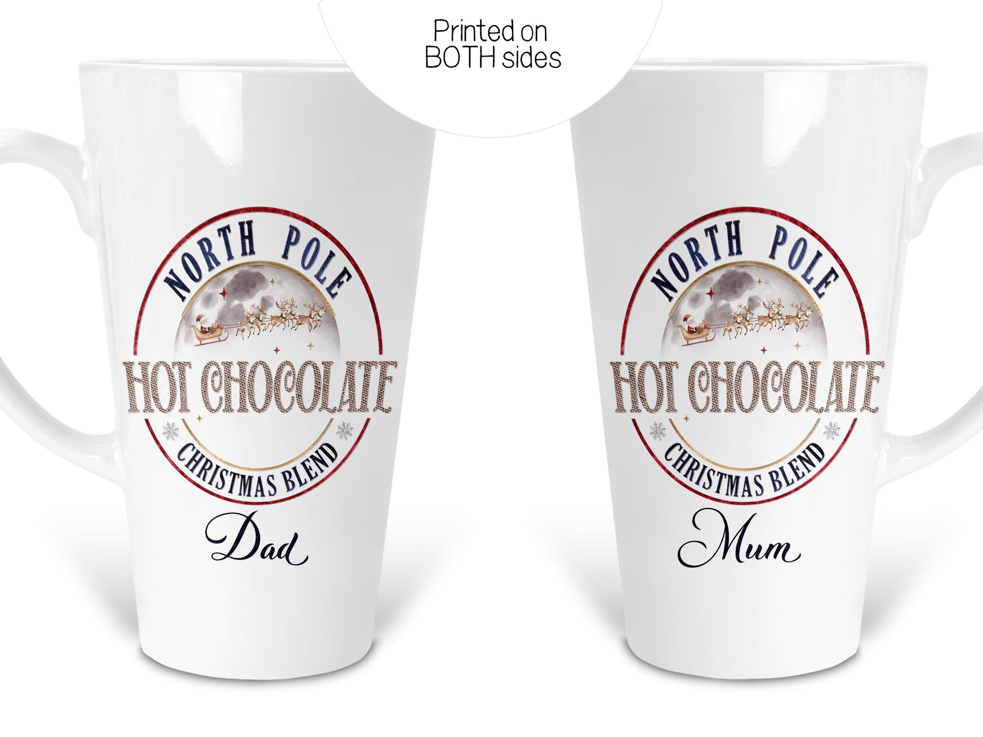 Design is printed on both sides and will not rub off