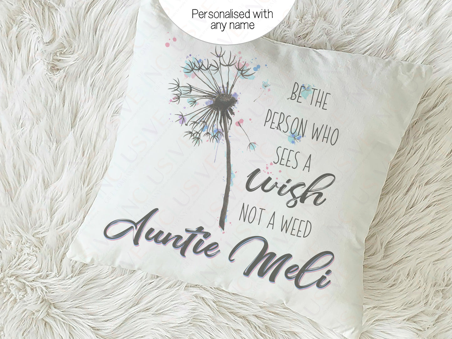 Personalised with any name.