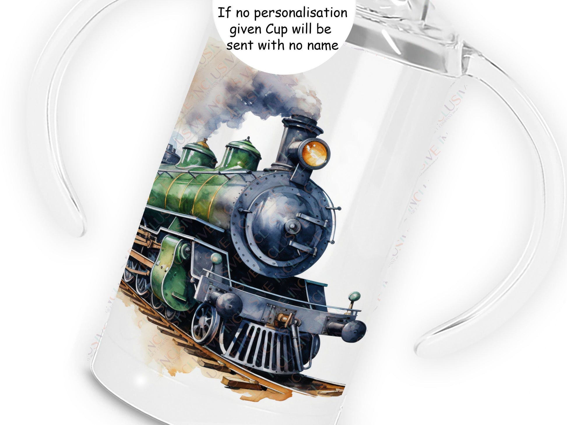 If personalisation is not requested the cup will be sent with no title or name.
