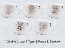 Load image into Gallery viewer, Available in 5 different animals. Giraffe, Lion, Tiger, Panda and Elephant
