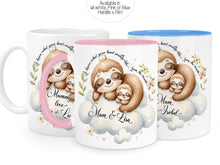 Load image into Gallery viewer, Choice of 3 handle rim and Inner colours.

All white, Pink or Blue
