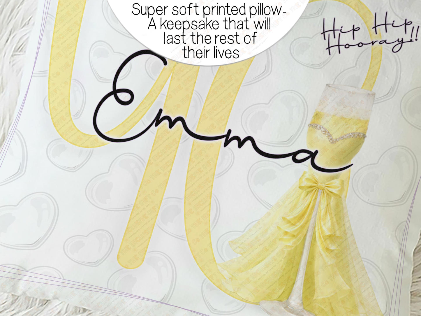 Personalised Cushion: 40th birthday present ideas for bestie / sister, custom name pillow Milestone Keepsake