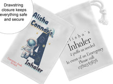 Load image into Gallery viewer, Choose to have emergency contact and dose information on the back.
