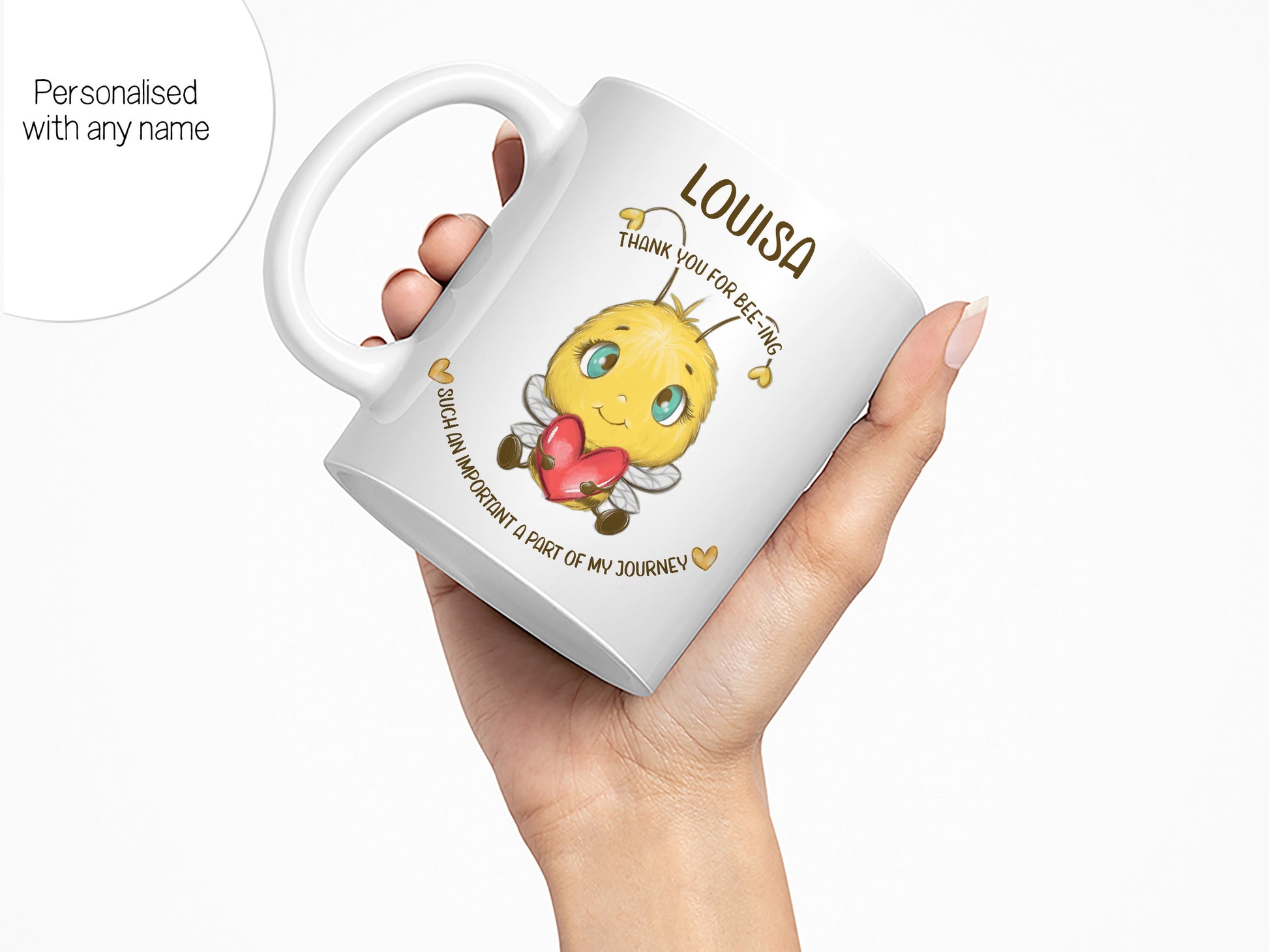 Personalised with any name.