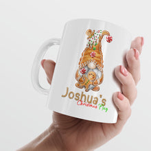 Load image into Gallery viewer, Personalised Gonk Mug: Hot Chocolate Cup for Christmas Eve Box, Custom Secret Santa Gifts
