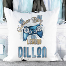 Load image into Gallery viewer, 100% legend gamer cushion with name ( 6 options)
