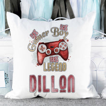 Load image into Gallery viewer, 100% legend gamer cushion with name ( 6 options)

