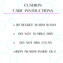 Load image into Gallery viewer, Broken Crayons still colour cushion with name
