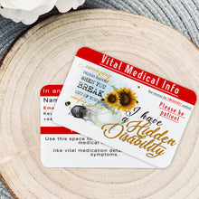 Load image into Gallery viewer, Hidden Disability Awareness ICE Card
