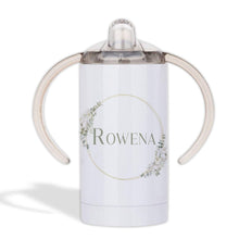 Load image into Gallery viewer, Floral wreath Sippy cup for disabled adults
