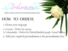 Load image into Gallery viewer, Down syndrome awareness sippy cup for disabled adults
