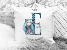 Load image into Gallery viewer, Ehlers Danlos Awareness cushion with name
