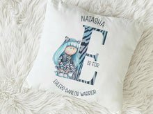 Load image into Gallery viewer, Ehlers Danlos Awareness cushion with name
