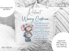 Load image into Gallery viewer, Worry Elephant Character cushion
