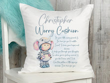 Load image into Gallery viewer, Worry Elephant Character cushion

