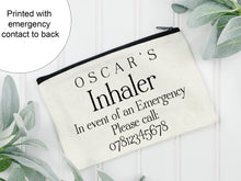 Load image into Gallery viewer, Pirate Asthma Inhaler holder , Medication bag for kids , medication travel bag , Asthma Pump medicine bag , Boy or girl pirate design
