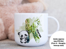 Load image into Gallery viewer, Personalised Panda Inital mug
