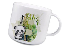 Load image into Gallery viewer, Personalised Panda Inital mug
