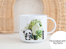 Load image into Gallery viewer, Personalised Panda Inital mug
