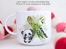 Load image into Gallery viewer, Personalised Panda Inital mug
