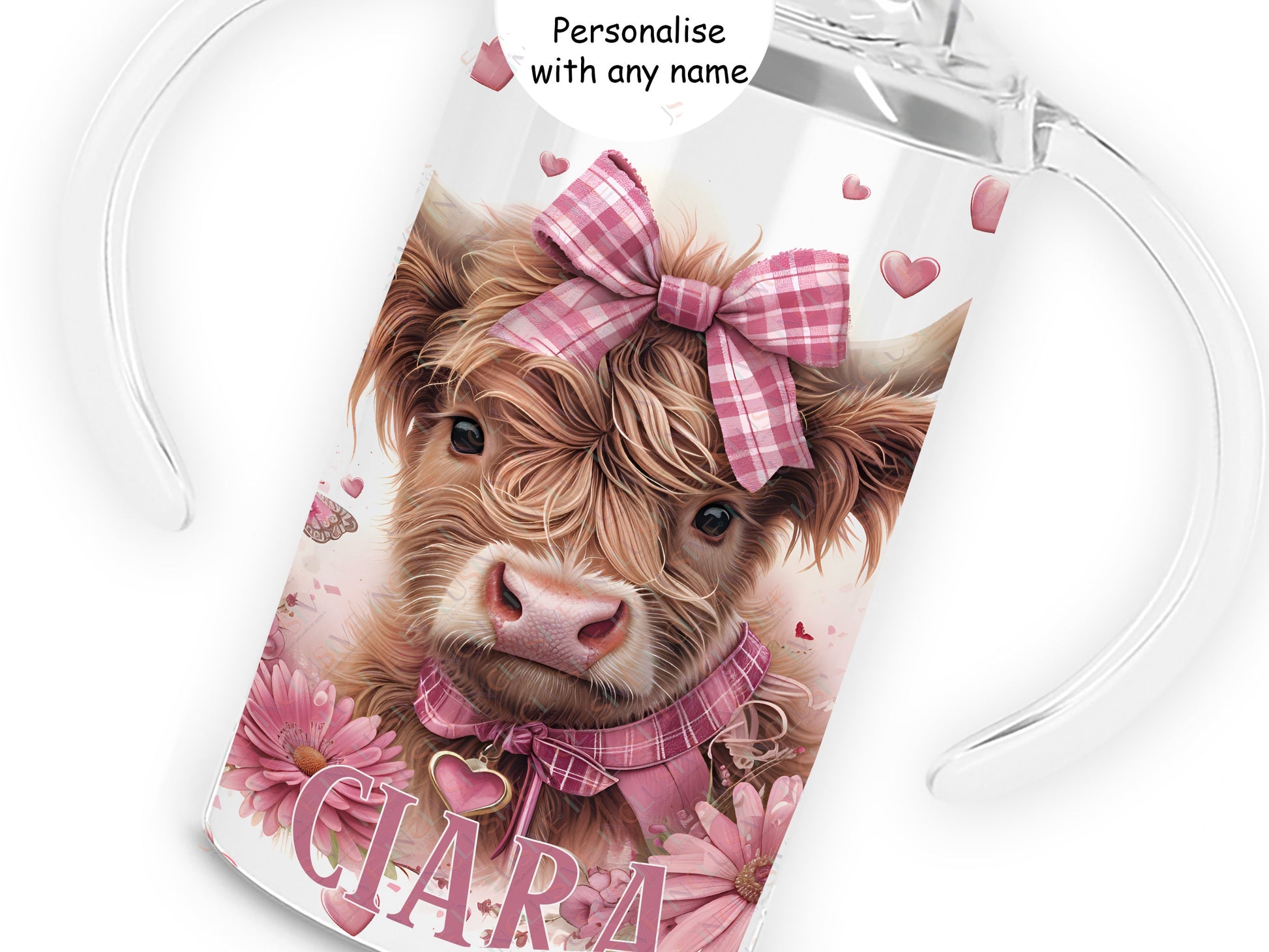 Can be personalised with any name or title. If personalisation is not entered at checkout cup we#ill be sent with image only no name.